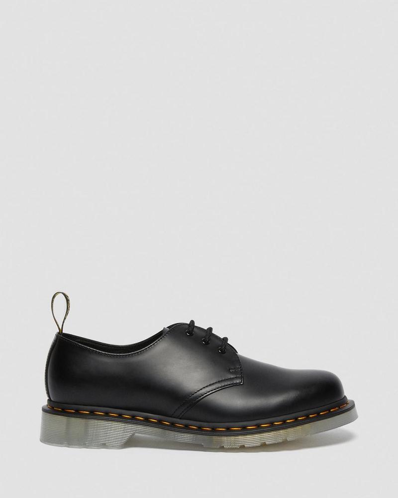 Zapatos Oxford Dr Martens 1461 Iced Smooth Cuero Mujer Negros | MX 442DFM